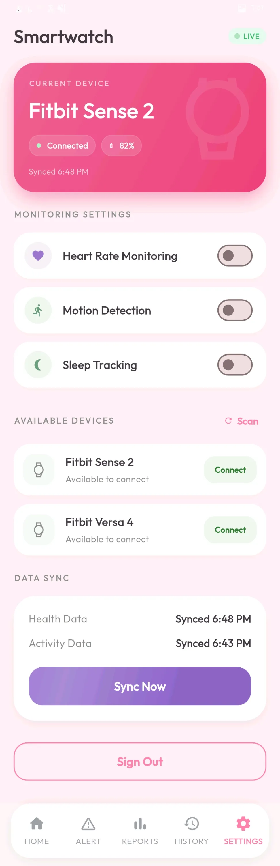 MEHAD Health & Wellness Mobile App