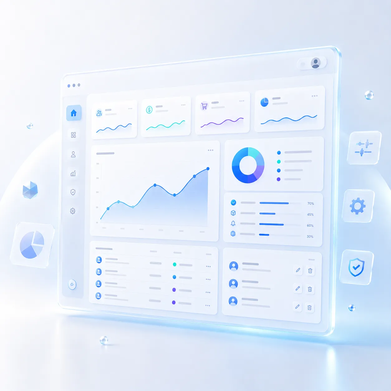 Admin Dashboard Development